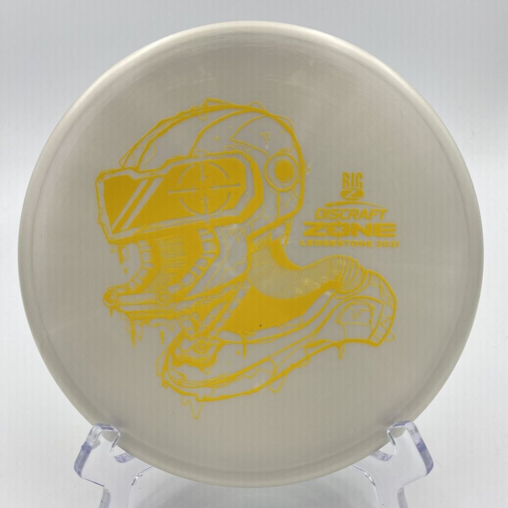 Main view of vibrant Big Z Discraft Zone in durable plastic 2021 Ledgestone Edition.