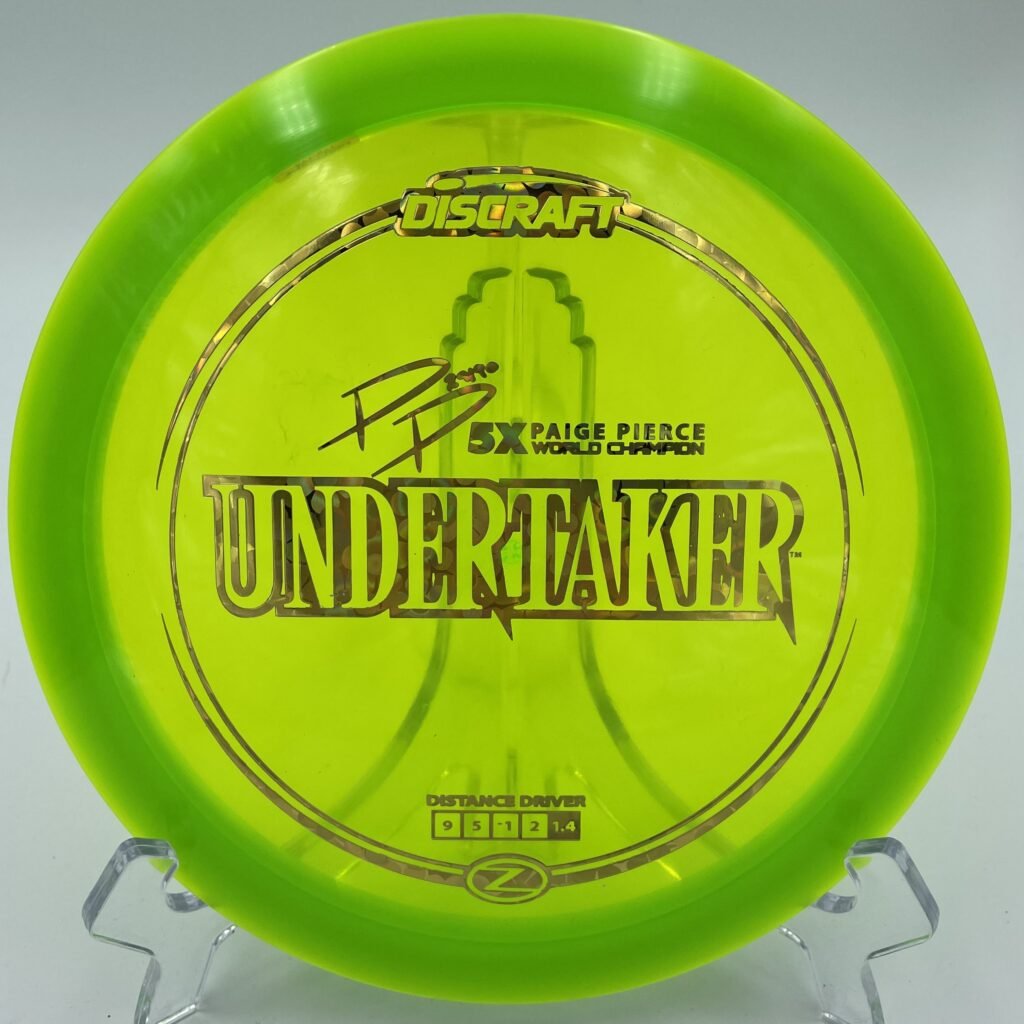 Main product picture of Discraft Z Undertaker with 5x Paige Pierce stamp