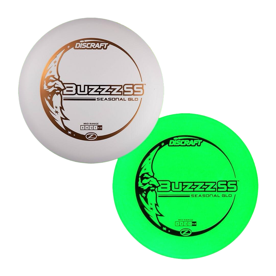Side profile of Glo Z Discraft Buzzz SS disc