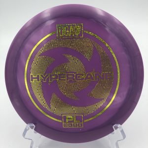 Top view of green DGA Hypercane in PL plastic.