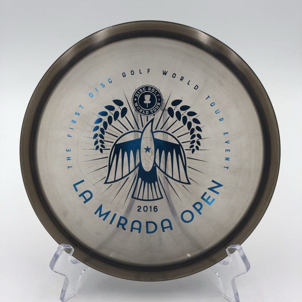 Top view of special edition 180g Innova Champion VRoc3 disc golf disc.