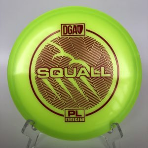 Top view of green DGA ProLine Squall in 175-176g plastic.