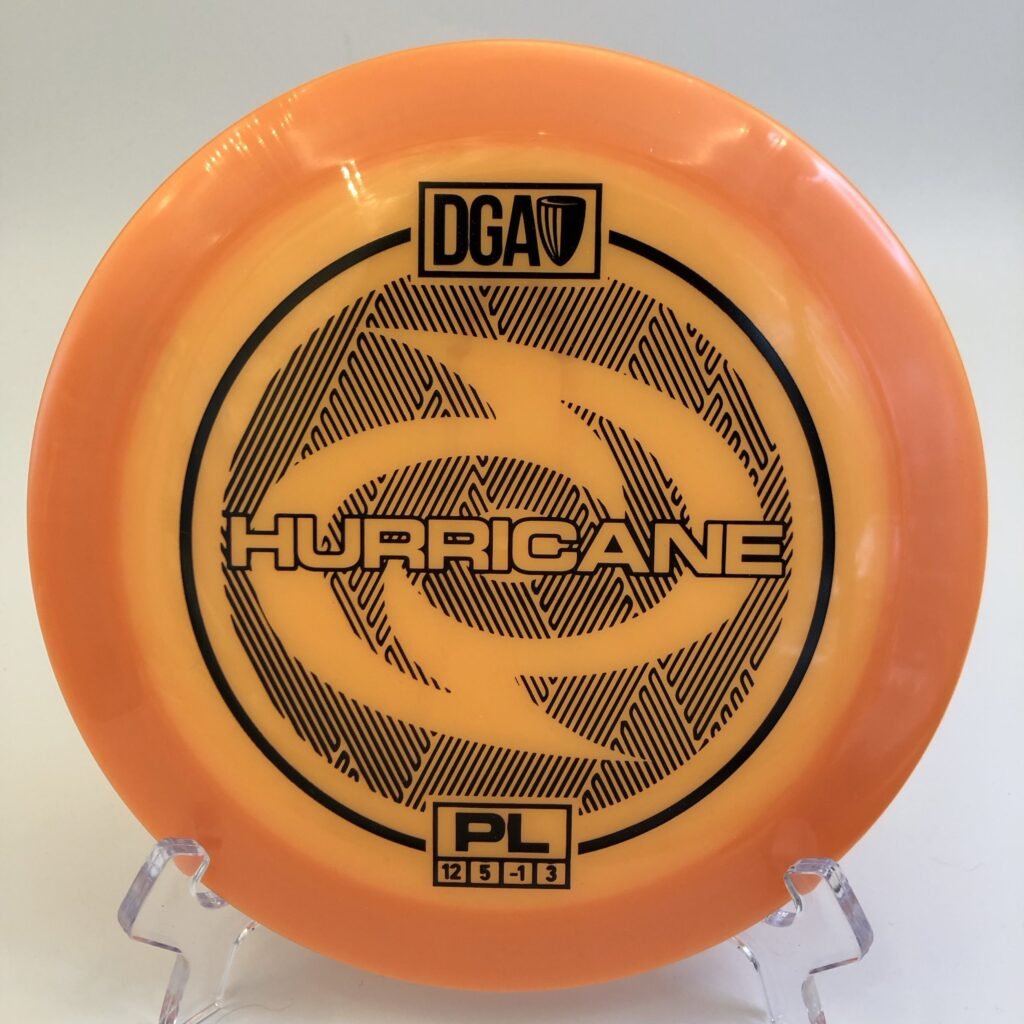DGA Hurricane in ProLine plastic for versatile distance and control during throws.