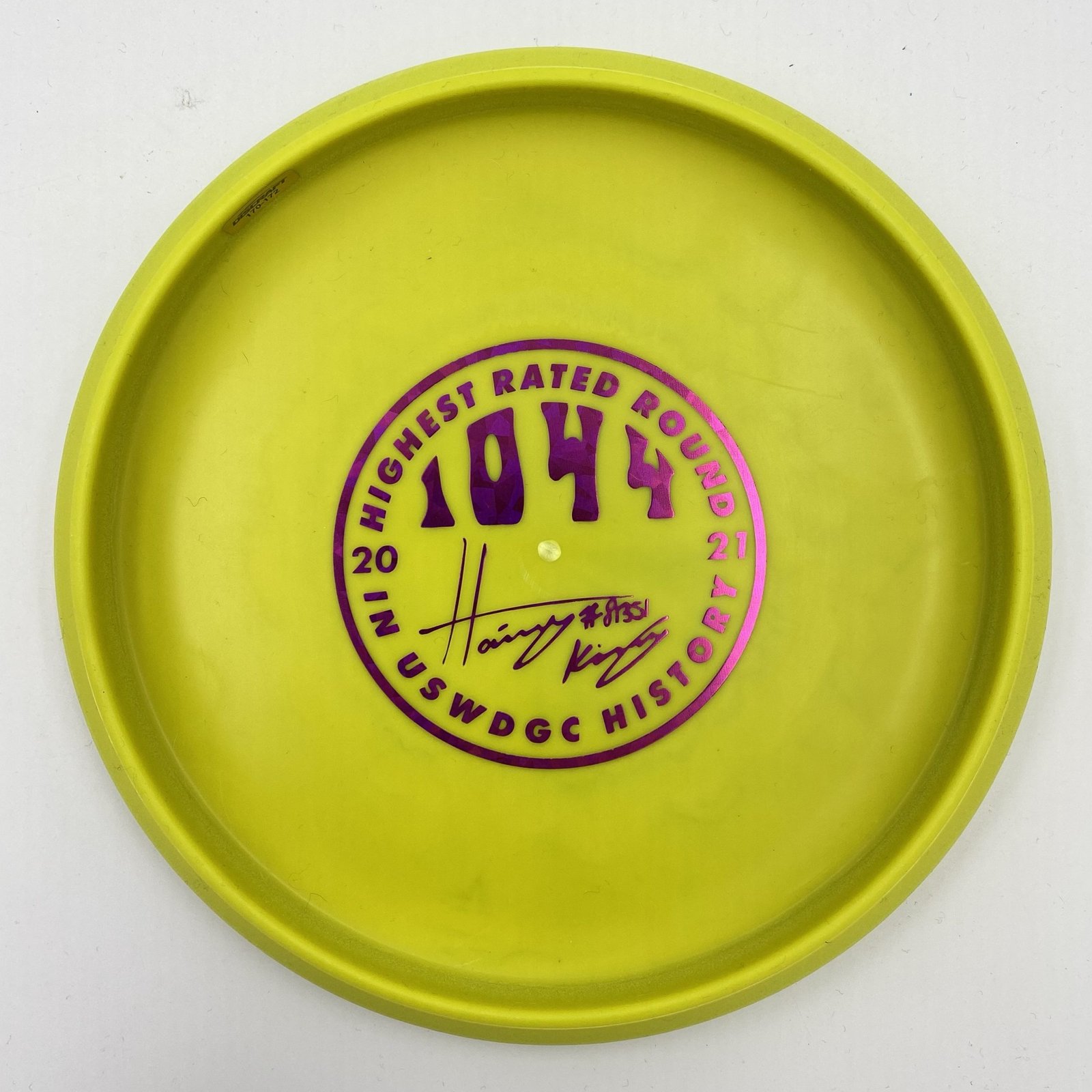Special Blend Crazy Tuff Challenger - Putt Like the Pros - Hailey King - 1044 Highest Rated Round bottom stamp (170-172g) - Image 3