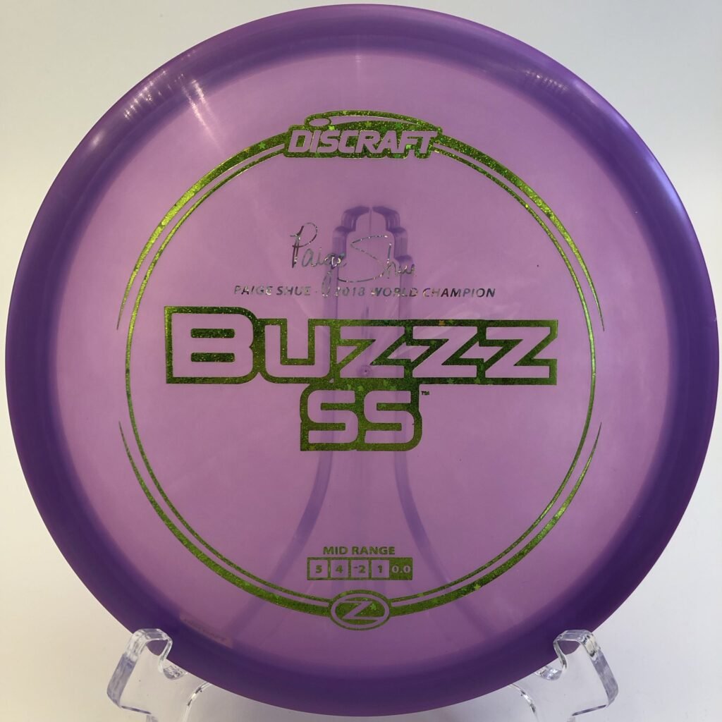 Discraft Buzzz SS in Z plastic 2018 Paige Shue Signature Edition.