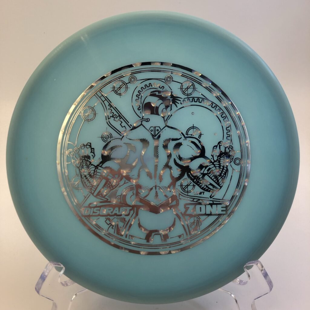 Discraft Zone in ESP plastic featuring a unique swirl design - Muscle Man edition.