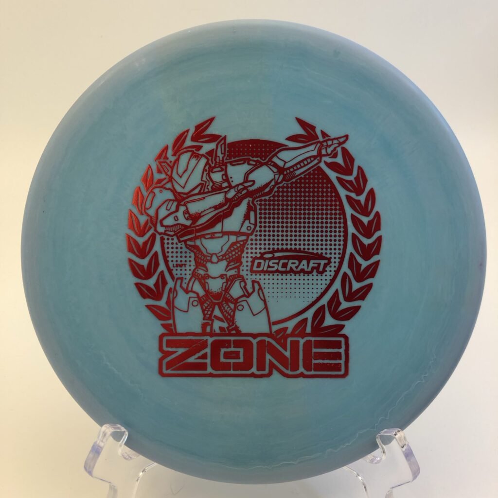 Swirl ESP Discraft Zone in Robot plastic for enhanced grip and stability.