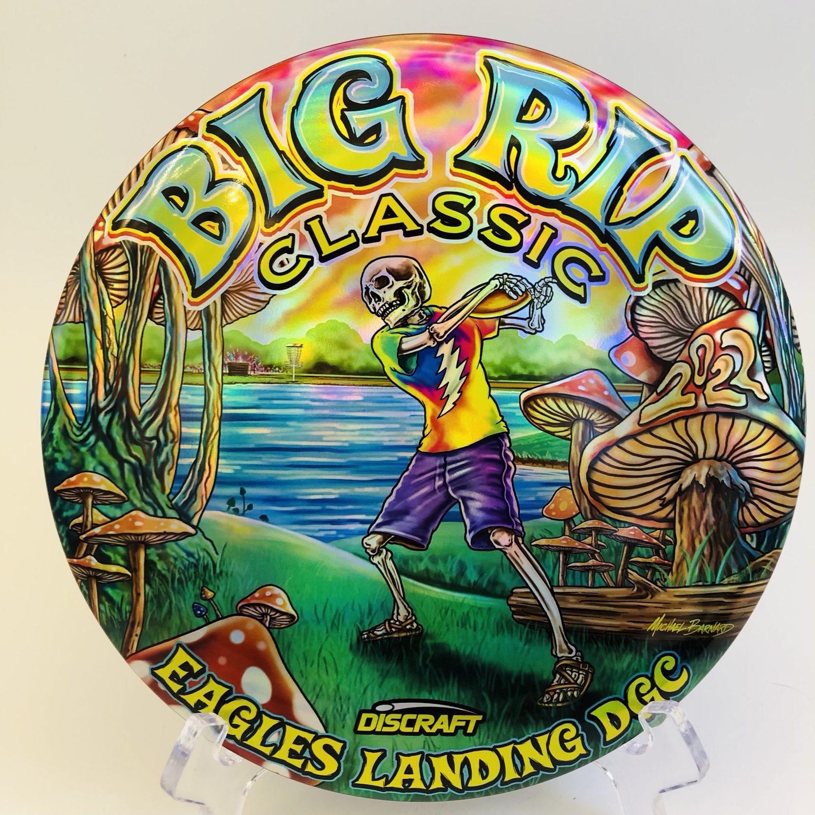Discraft Buzzz in ESP plastic 2022 Michael Barnard special run.