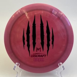 Top view of the vivid green Discraft Hades in ESP plastic celebrating Paul McBeth's 6X Championship.