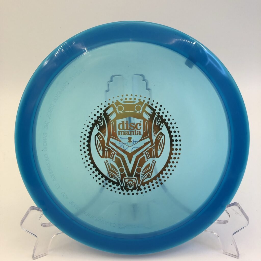 Discmania FD in C-line plastic Old run with a classic Robot Head stamp.