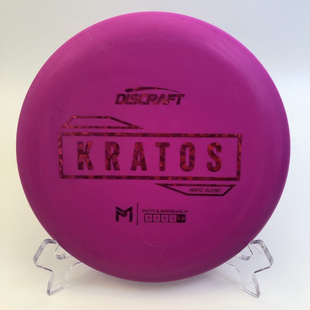 Discraft Kratos in Hard Blend plastic 6x Paul McBeth edition.