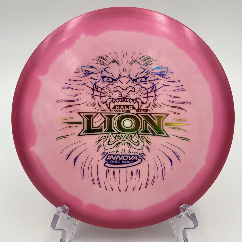 Top view of luminous yellow Innova Lion in Star plastic.