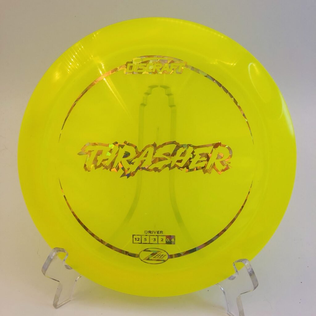 Discraft Thrasher in Z Lite plastic with enhanced lightweight feel.
