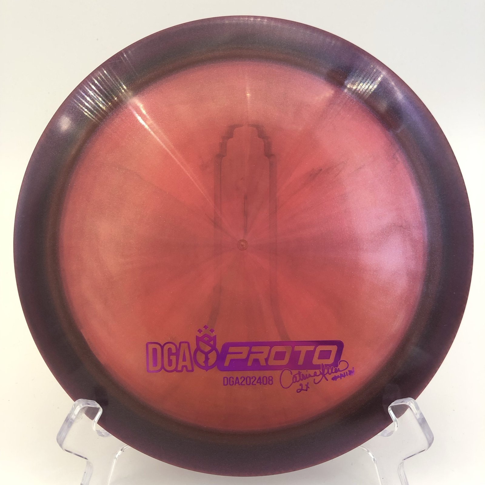 DGA Prototype Driver in 170-172g plastic featuring the Catrina Allen prototype design.