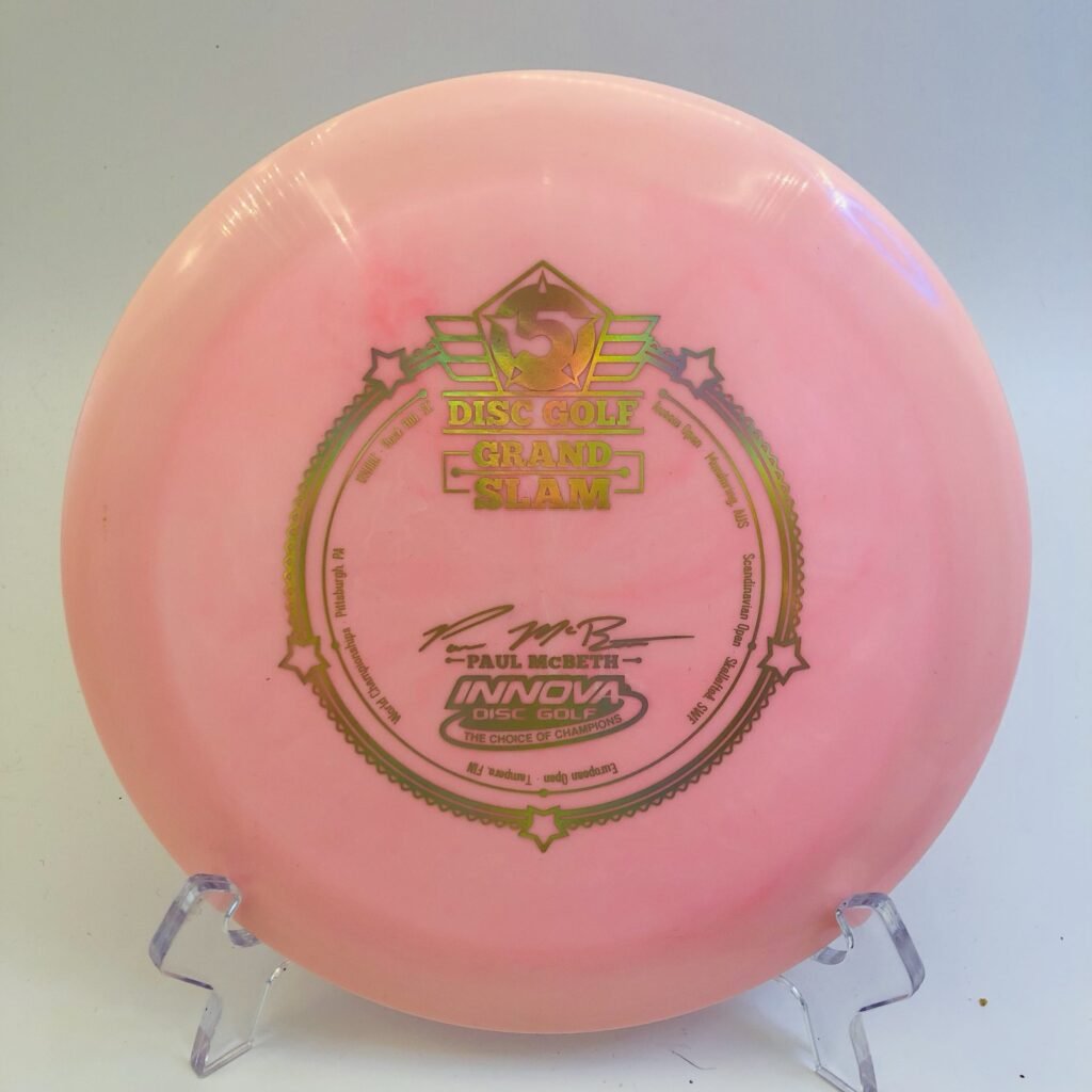 Innova Destroyer in Star plastic 5 Win Paul McBeth Grand Slam Edition.