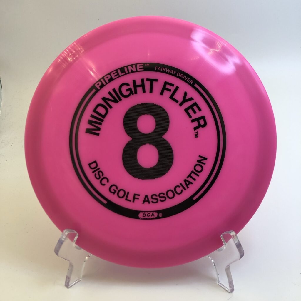 DGA Pipeline in Glow plastic Midnight Flyer MFN#8 disc