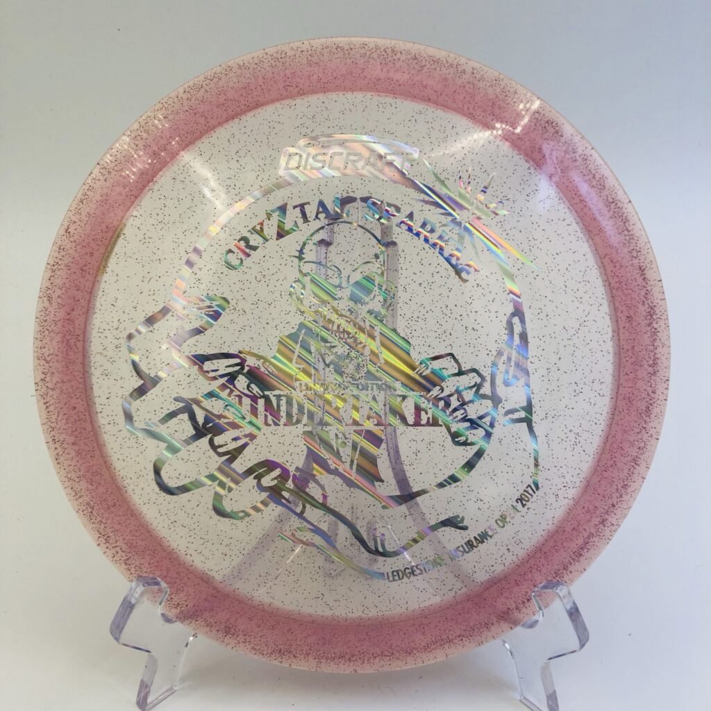 Discraft Undertaker in CryZtal Z Sparkle plastic - 2017 Ledgestone Open Limited Edition.