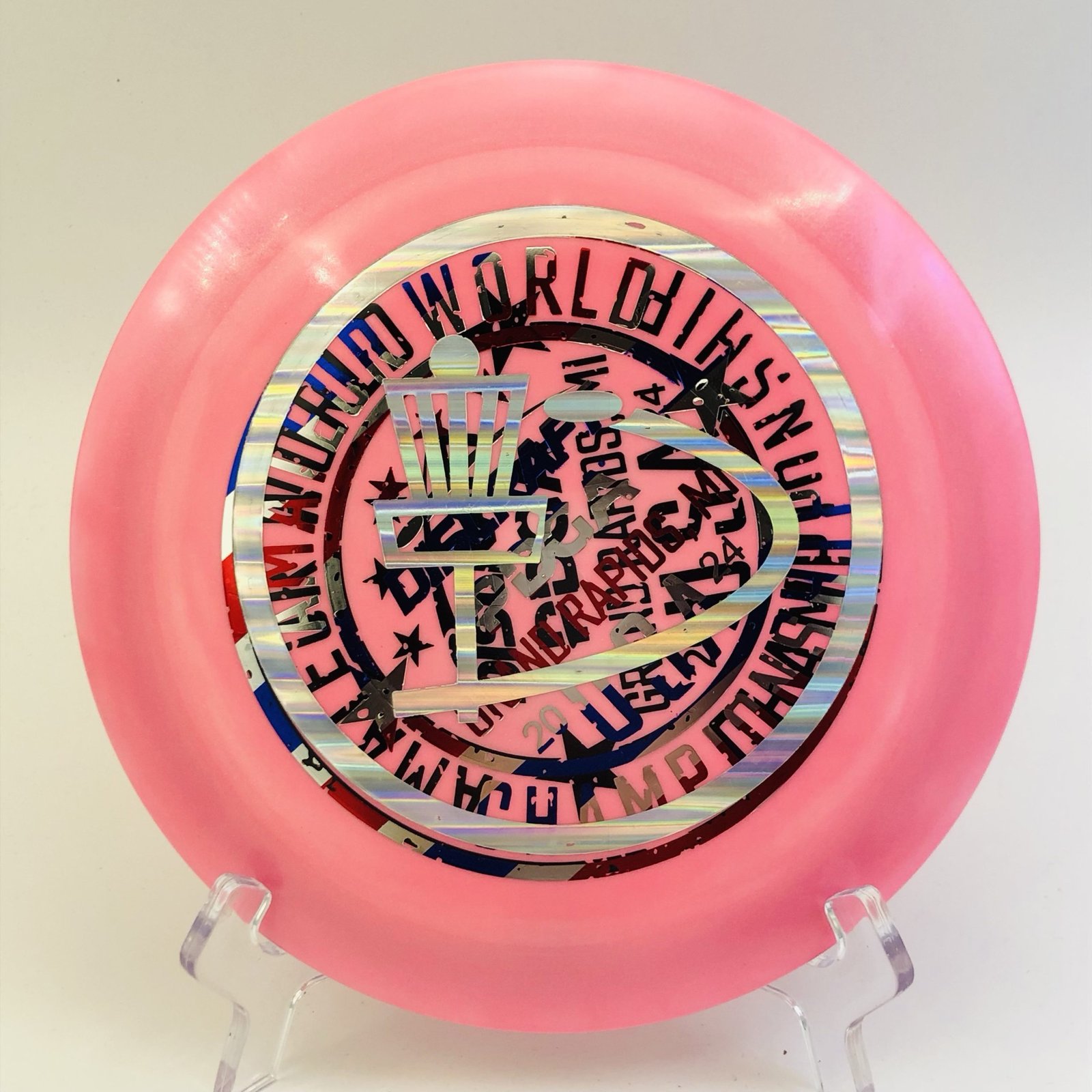 Discraft ESP Drive in Colorshift Swirl plastic - misprint edition.