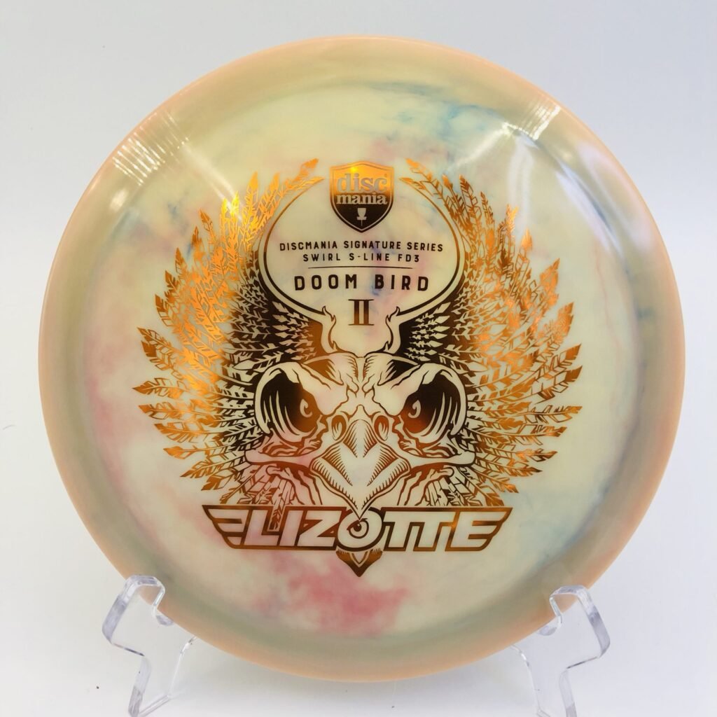 Discmania FD3 in S-line plastic 2022 Simon Lizotte Special Edition.
