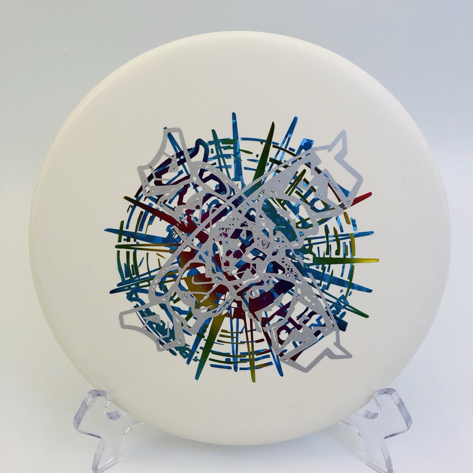 Discraft Zone in Glow plastic Misprint edition.