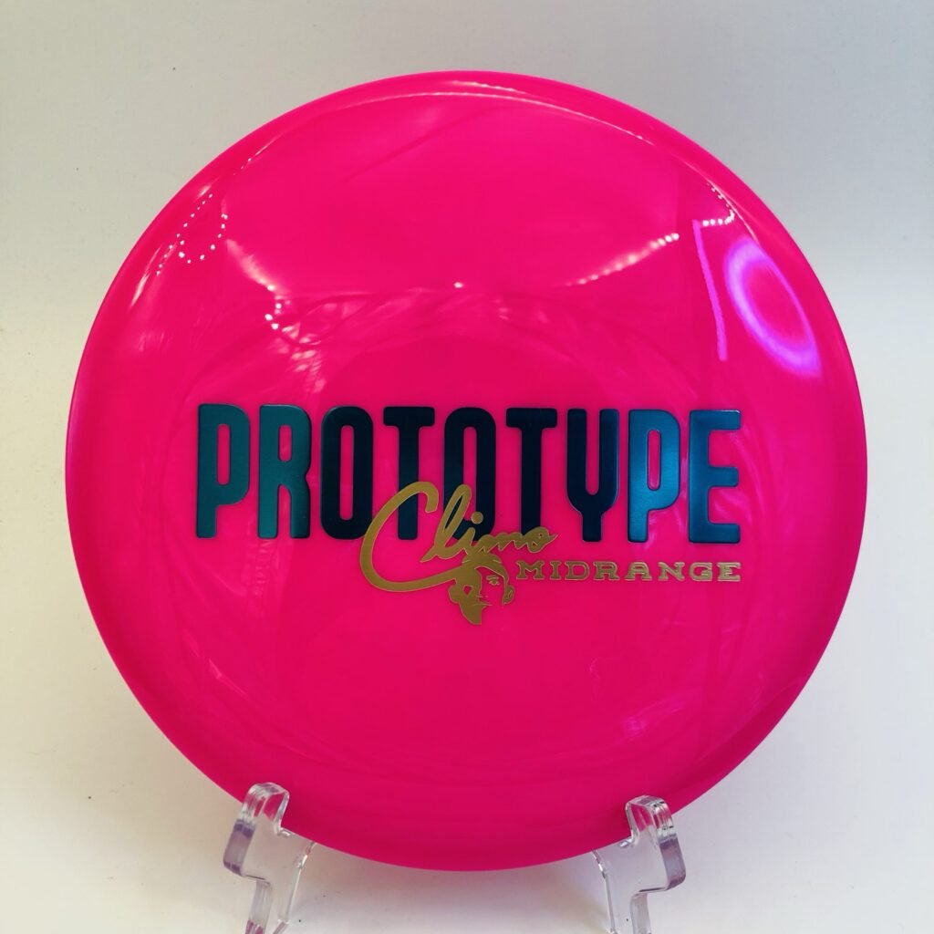 Prototype Belleair in Prototype plastic disc featuring a unique flight characteristic.