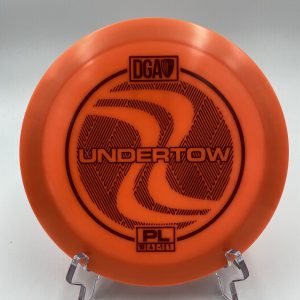 Top view of green DGA Undertow in ProLine plastic.