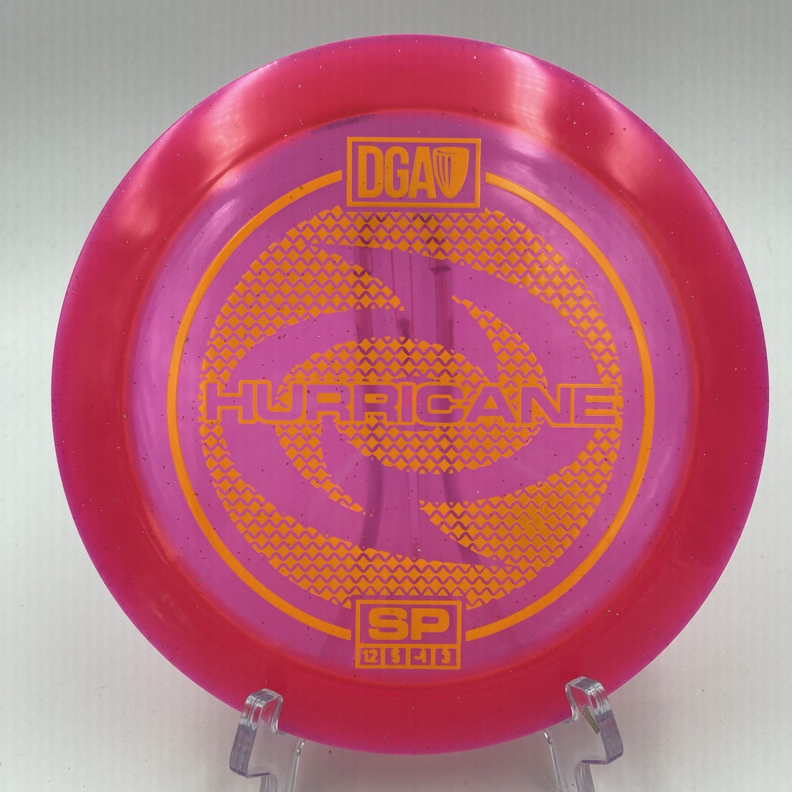 Main view of green DGA Hurricane in SP plastic.