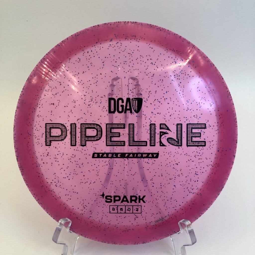 DGA Pipeline in Spark plastic disc with great stability for precise throws.