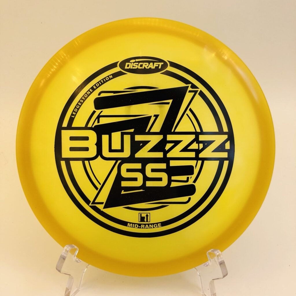 Discraft Buzzz SS in Z Glo plastic 2025 Ledgestone Edition.