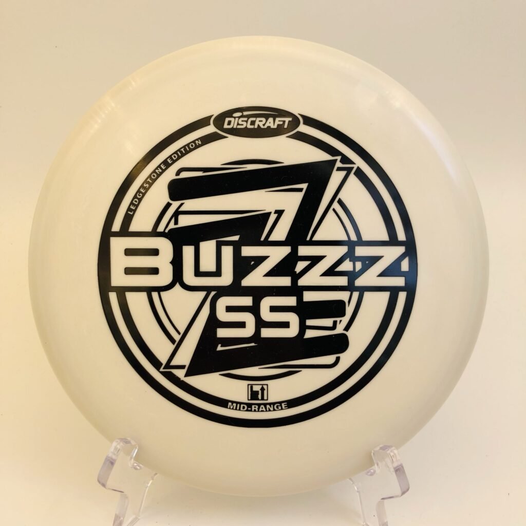 Translucent Discraft Z Glo Buzzz SS - Ledgestone 2025 Edition with vibrant glow features.