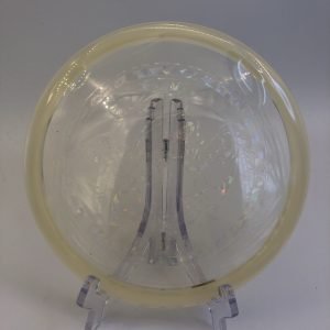 Discraft Buzzz in CryZtal plastic - 2025 Ledgestone Edition with clear ghost stamp.