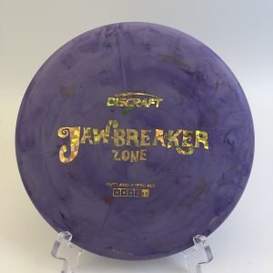 Discraft Zone in Jawbreaker plastic offering unmatched grip and durability for overstable shots.