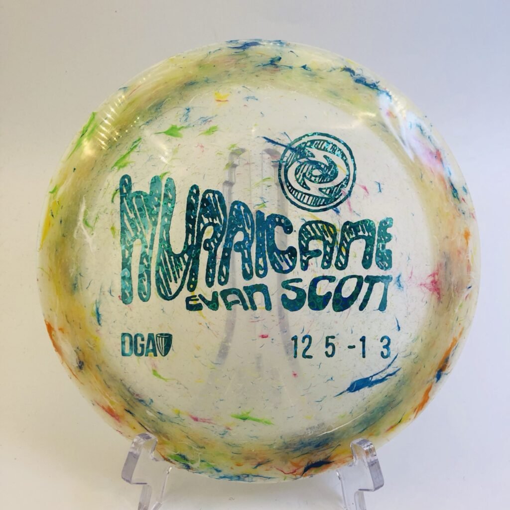 DGA Hurricane in Granite plastic 2025 Evan Scott Tour Series with a sleek finish.