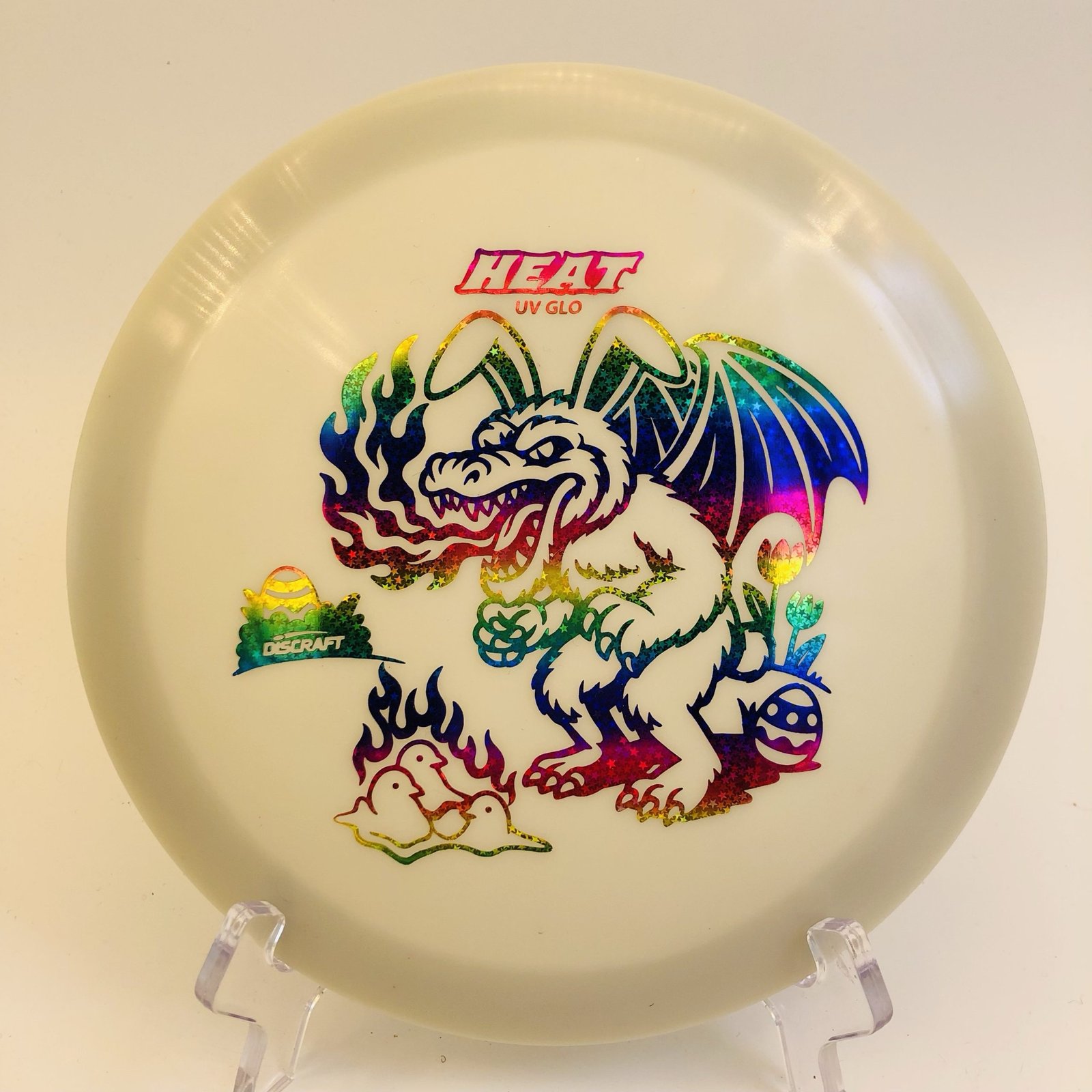 Discraft Heat in UV Glo plastic Limited Edition.