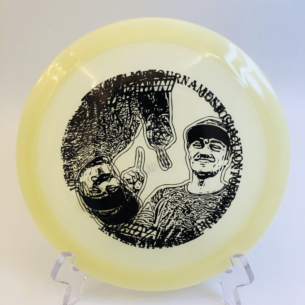 Innova Firebird in Champion plastic Factory Second with a luminous glow feature.