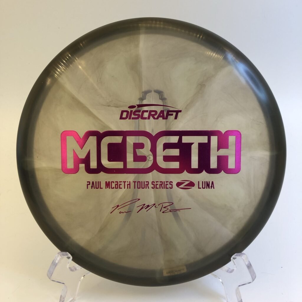 Discraft Luna in Z plastic 2020 Tour Series with vibrant colors.