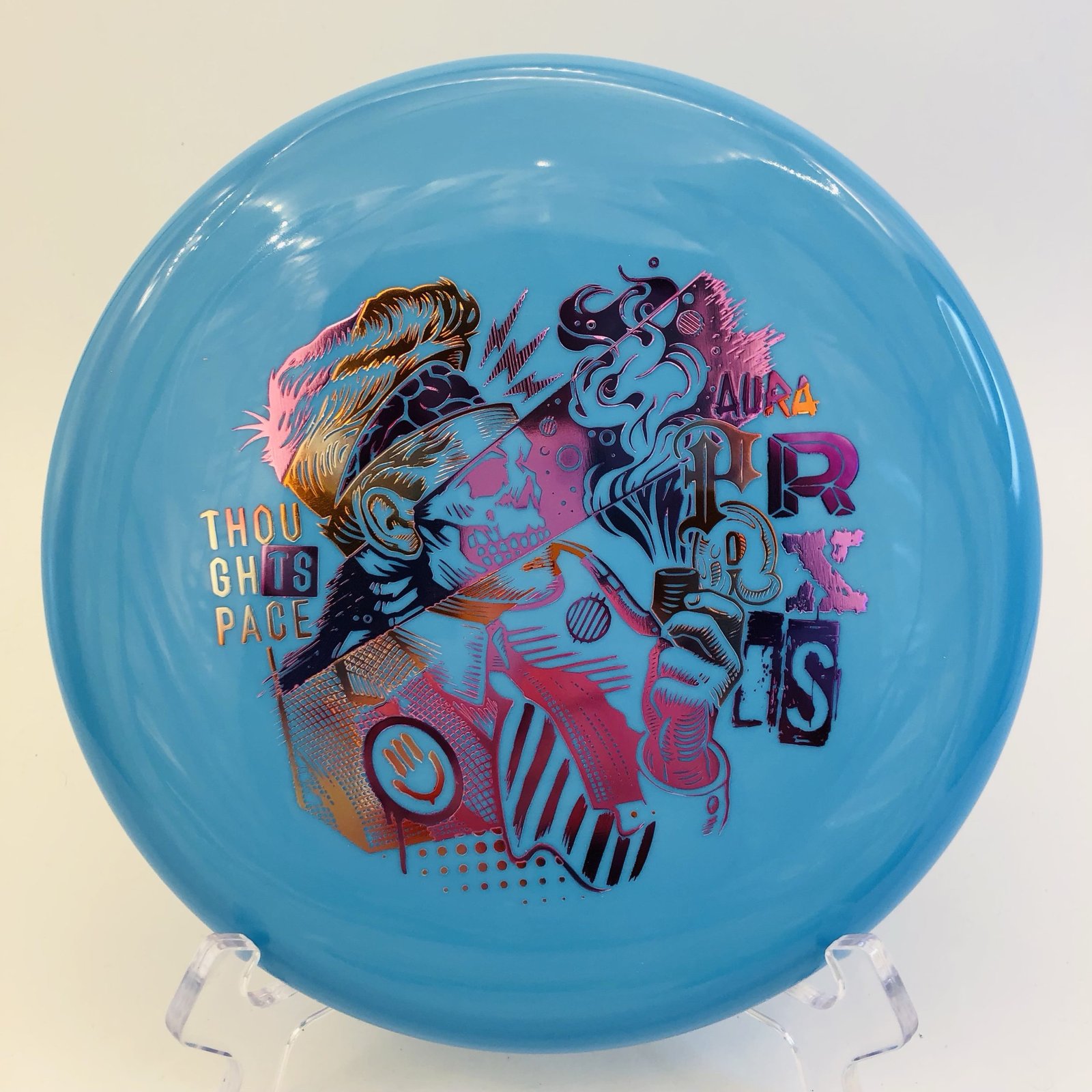 Thought Space Athletics Praxis in Aura Soft plastic for enhanced grip.