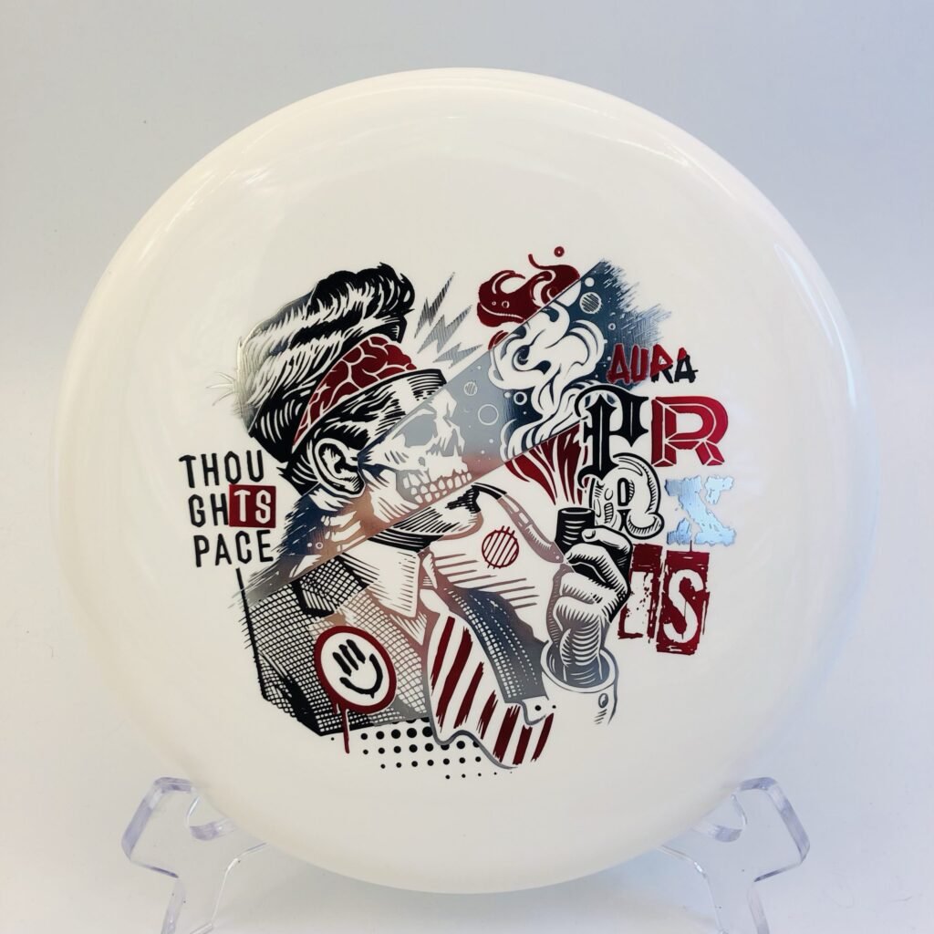 Thought Space Athletics Praxis in Aura Soft plastic for superior grip and feel.