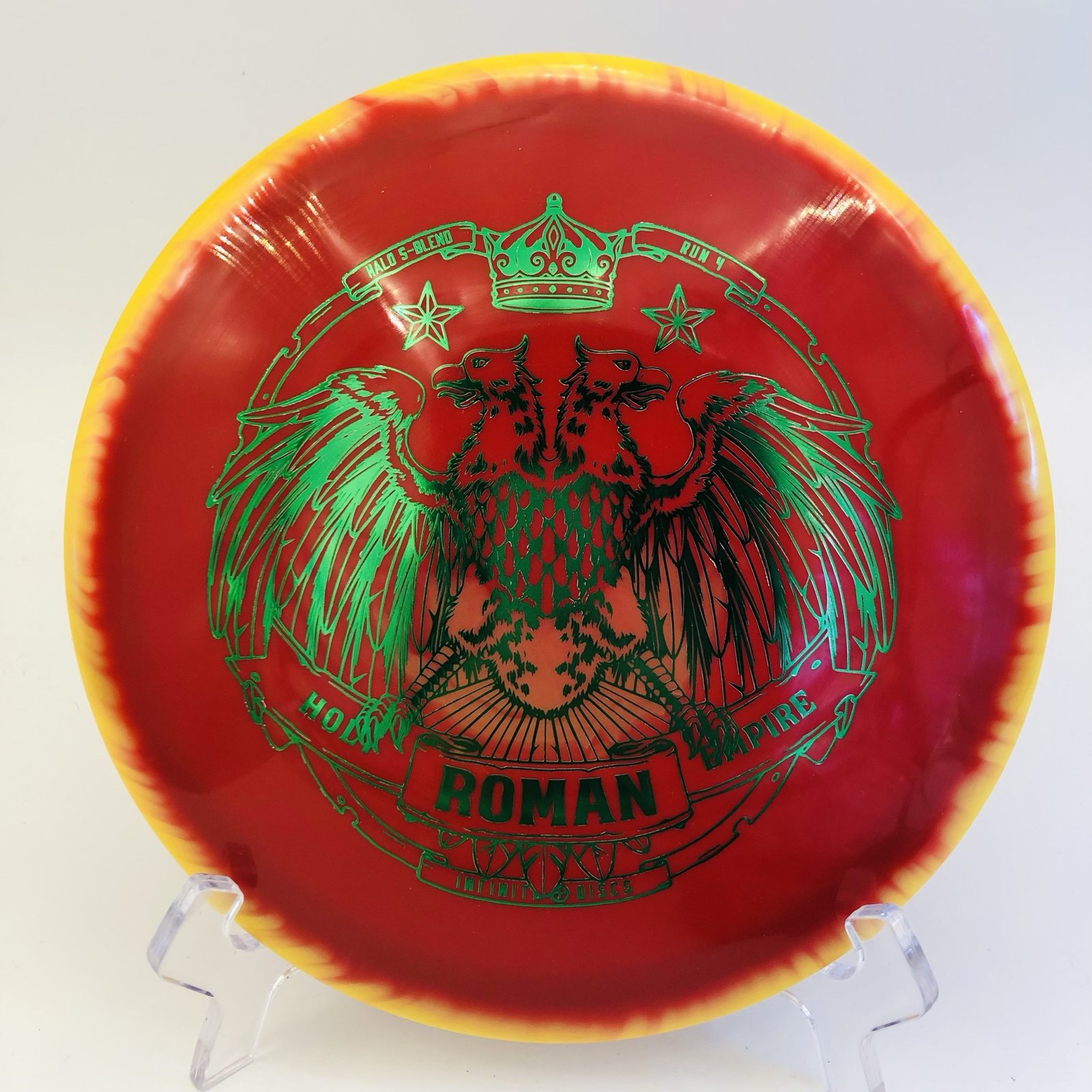 Halo S-Blend Roman (173-175g), infinite discs, disc golf, driver, overstable