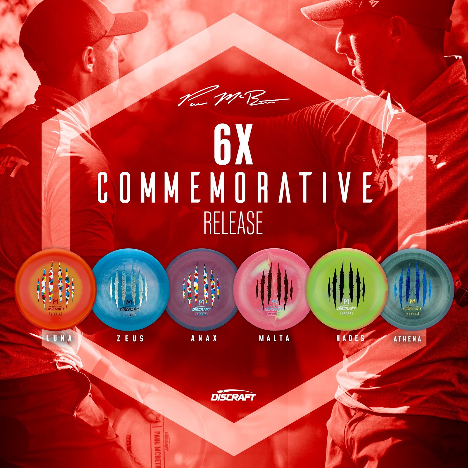 Discraft ESP Hades (170-172g) - Paul McBeth - 6X Commemorative - Image 3