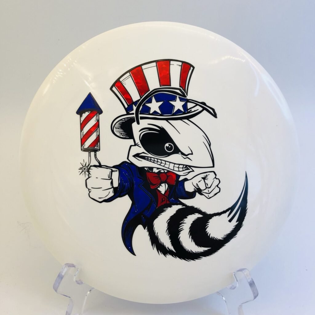 Discraft Buzzz in FuZed plastic with a unique Uncle Buzzz design.