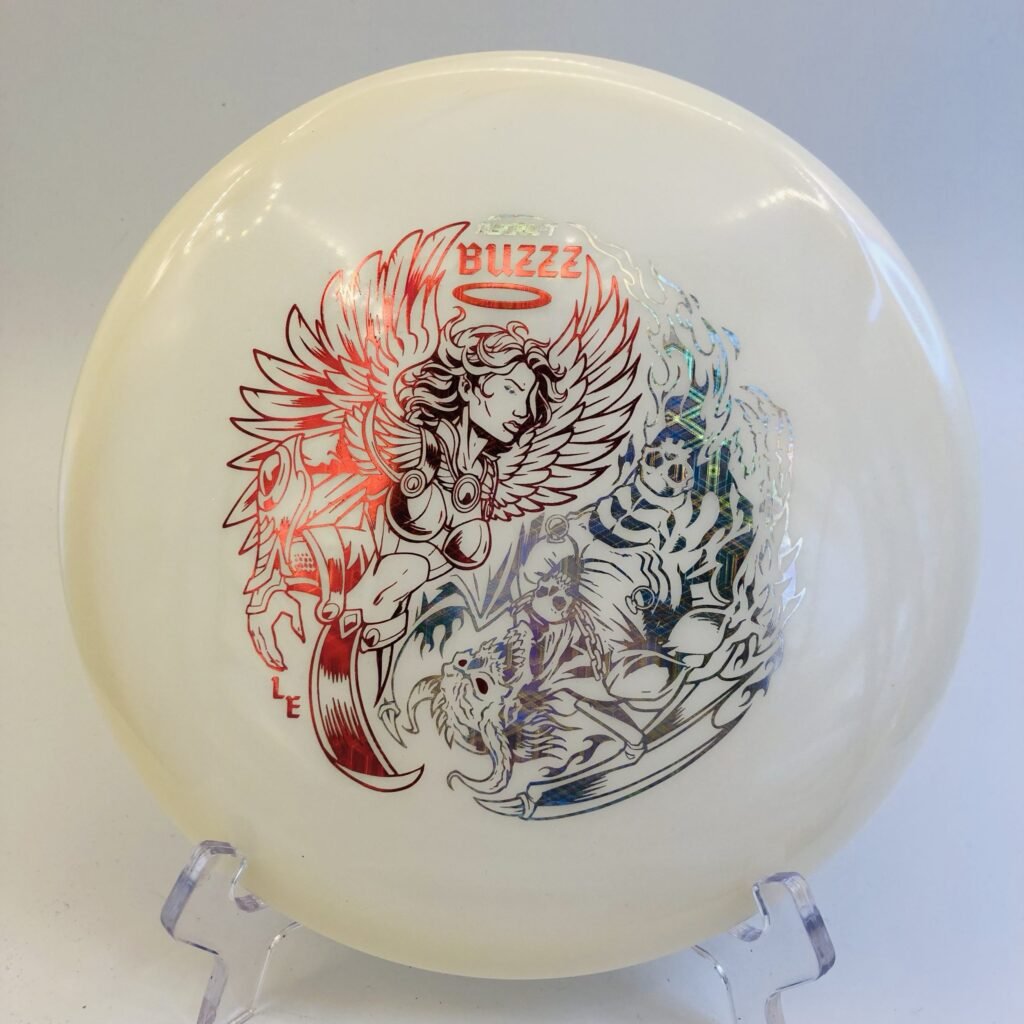 Discraft Buzzz in Z Glo plastic 2025 Ledgestone Edition with vibrant colorshift design.