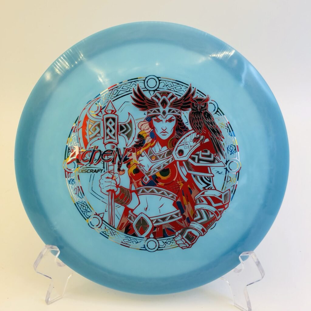 Discraft Athena in ESP plastic - 2025 Ledgestone Edition with vibrant color design.