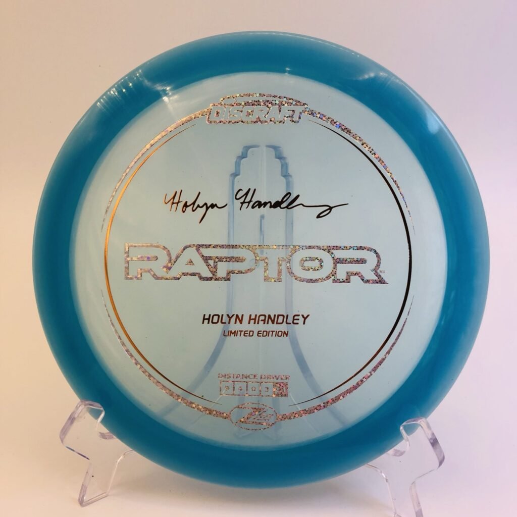 Discraft Raptor in ColorShift Z plastic 2023 Holyn Handley Signature