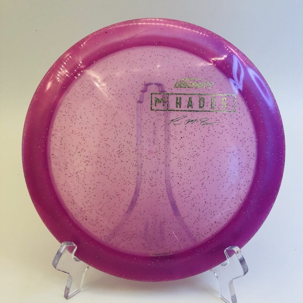 Discraft Hades in Z Sparkle plastic 2024 Paul McBeth Edition.