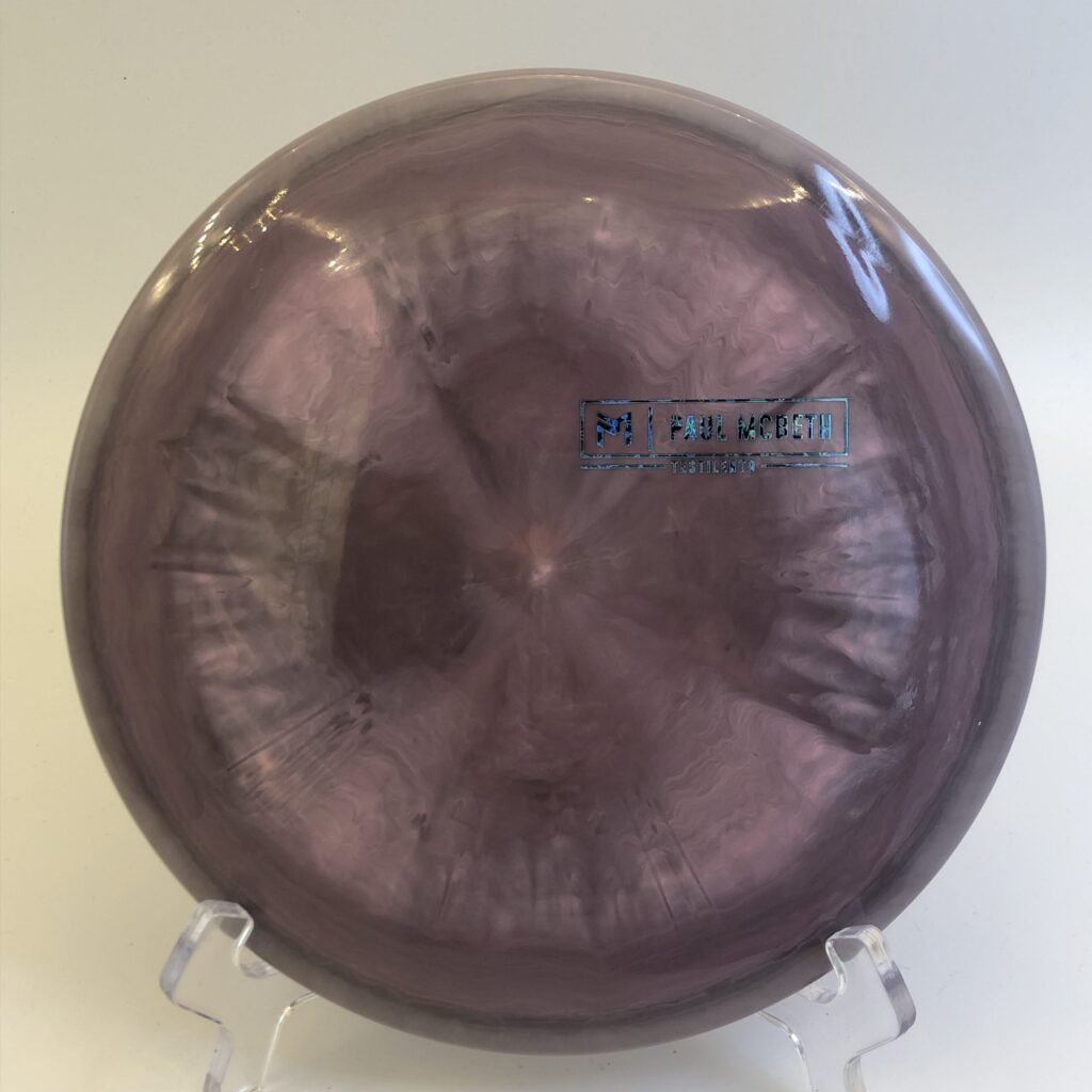 Discraft Malita in Test Flight plastic for enhanced stability and precision.