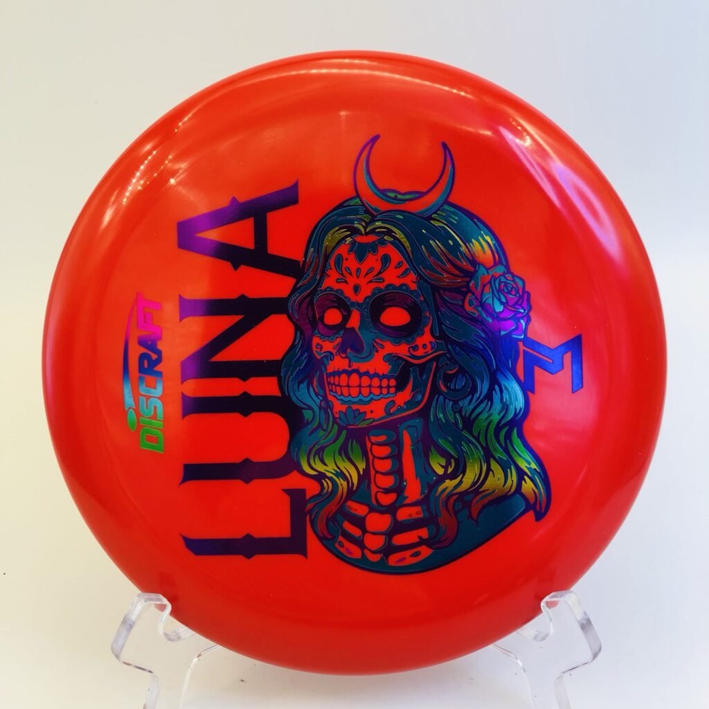 Discraft Luna in ESP plastic 2023 Paul McBeth Special Edition.