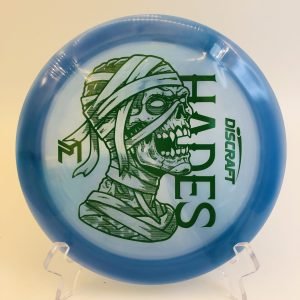 Translucent Z Swirl Discraft Hades - 2024 Paul McBeth Special Edition with unique mummified design.