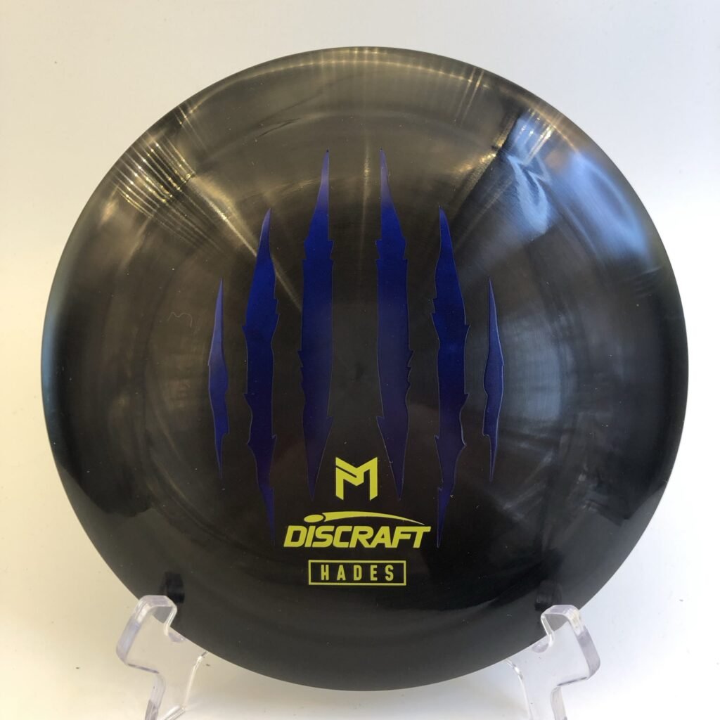Discraft Hades in ESP plastic 6X Paul McBeth Commemorative Edition.