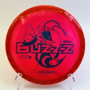 Discraft Buzzz in FuZed plastic with a distinctive saw pattern - perfect for those seeking a reliable flight path.